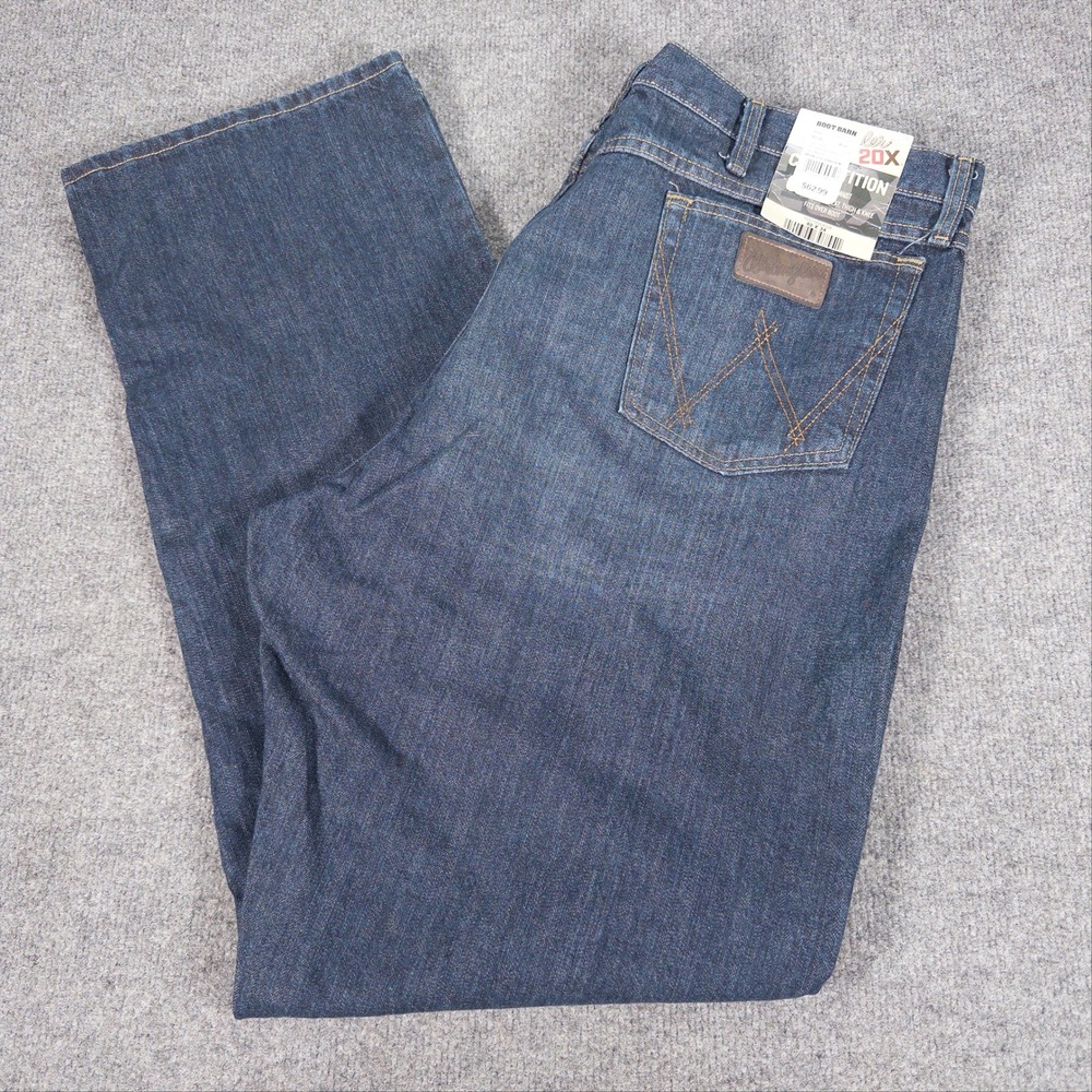 Wrangler 20X 01 Competition Relaxed Jeans Dark Wash 1001MWXDB 40x34 NWT #4757